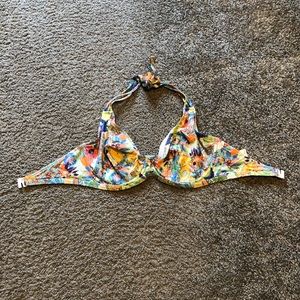 Freya multicolored bikini top